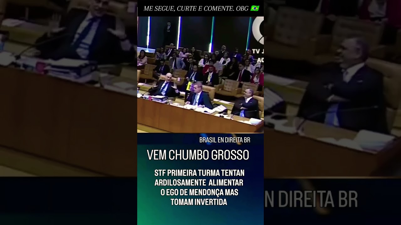 ANDRÉ MENDONÇA, DÁ INVERTIDA NOS PICARETAS DO STF #viral #new #noticias