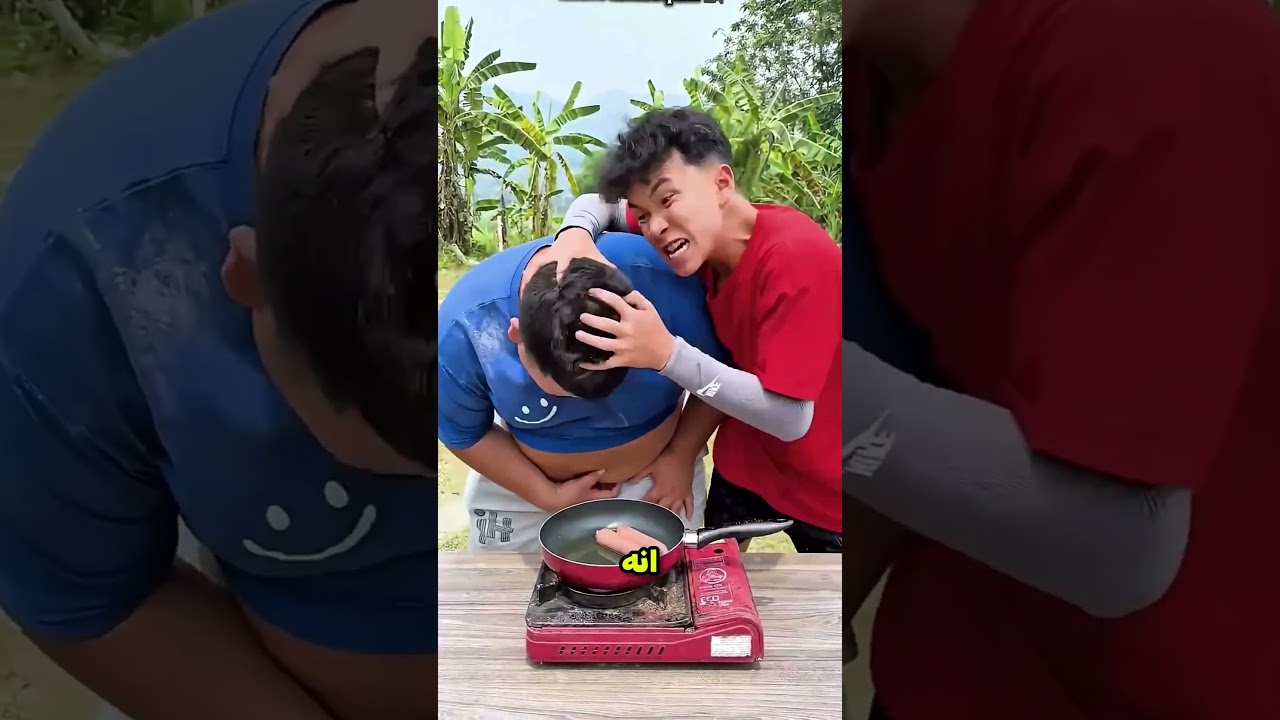 الولد طلع زيت من بطن صاحبة التخين 😲