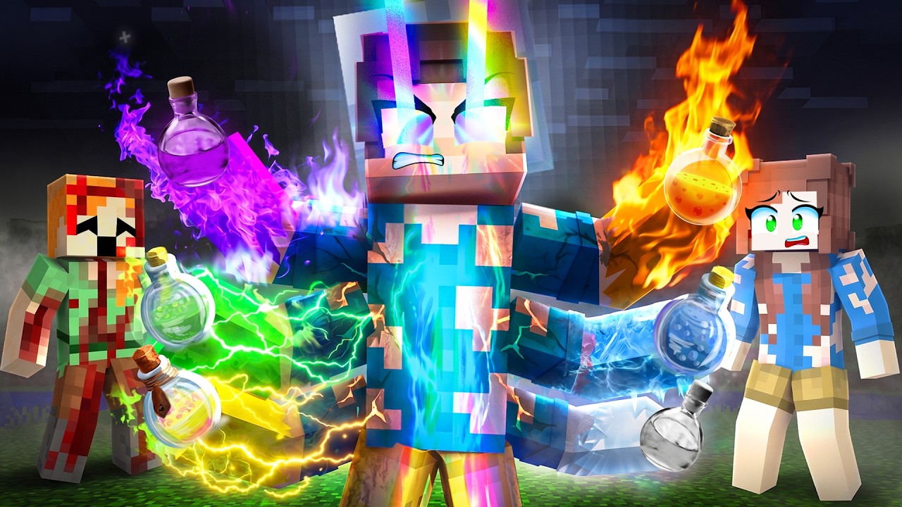 BORALO TÜM ÖZEL GÜÇ İKSİRLERİNİ İÇERSE NE OLUR? - Minecraft