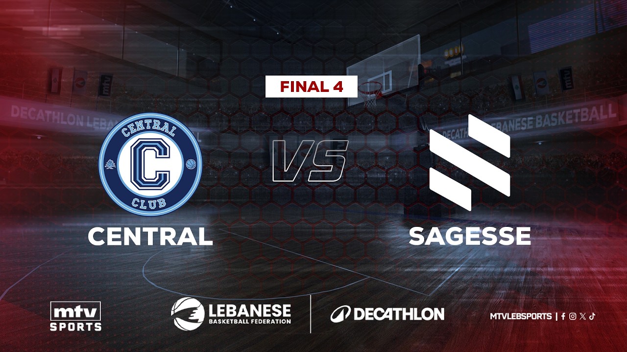 Decathlon Lebanese Basketball Championship 2025-2026 | Final 4 - Game 4 - Central vs Sagesse