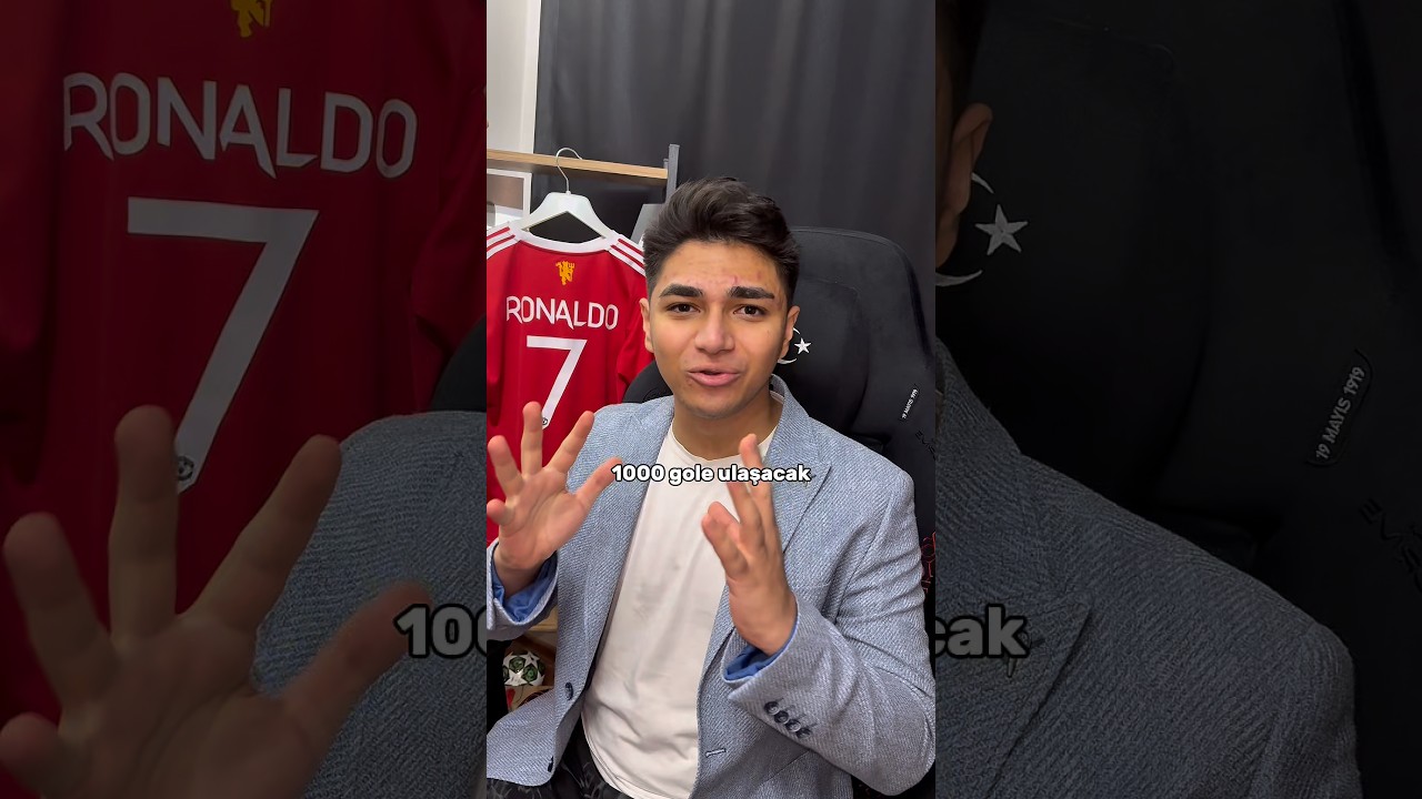 Ronaldo’nun 1000 gole ulaşmasına çok az kaldı 🤩
