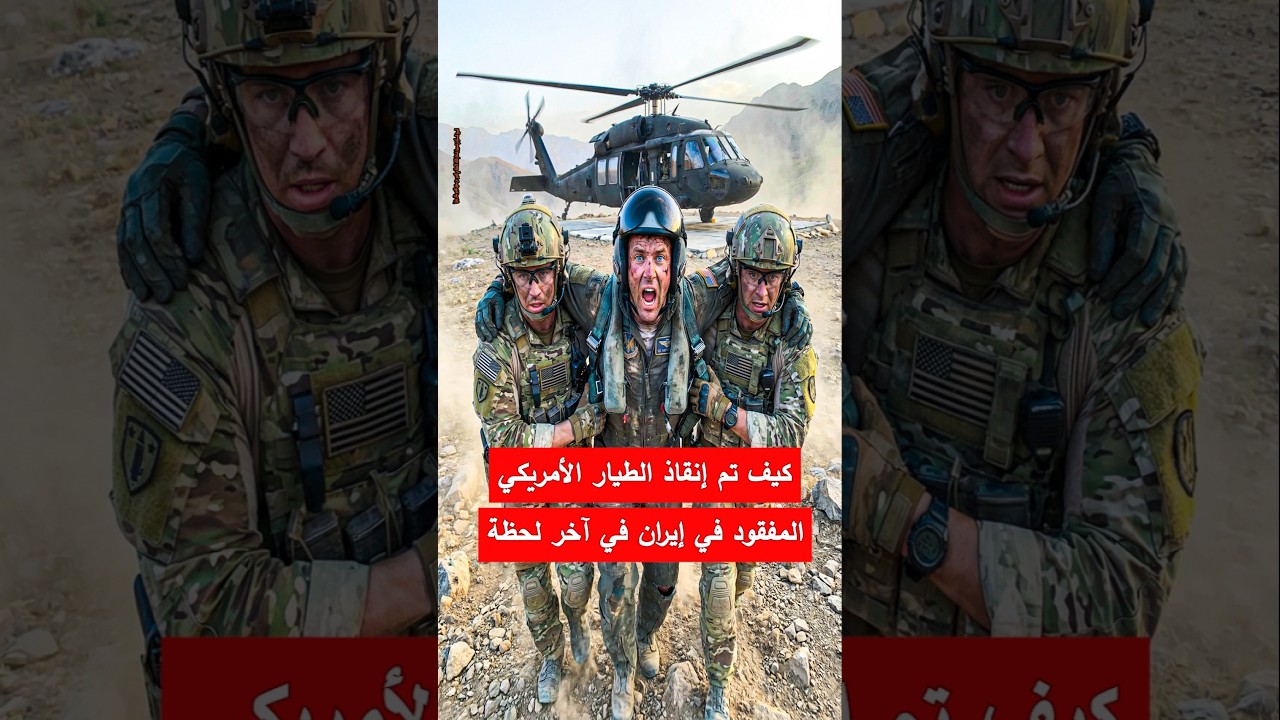 تفاصيل عملية إنقاذ الطيار الأمريكي في إيران#الجزيرة#إيران#أمريكا#الأخبار