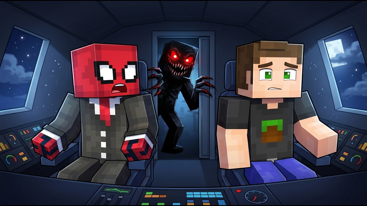 Minecraft AMA Gece Pilotu Oldum