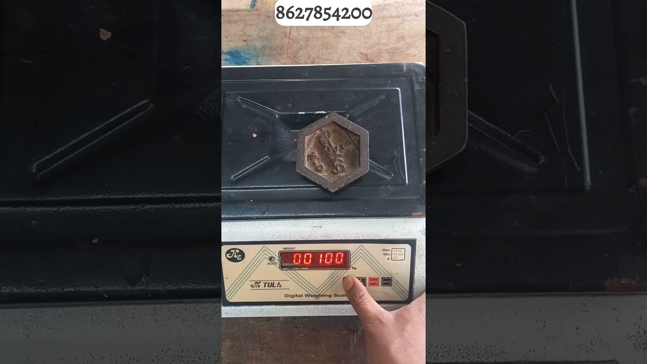 mTula weighing machine calibration 30kgs