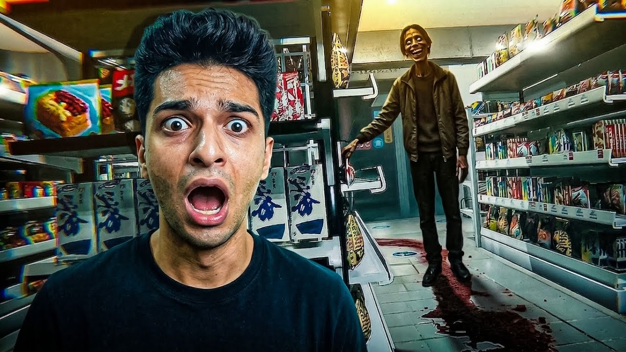 اشتغلت عامل في سوبر ماركت الساعه 3 بعد منتصف الليل ولكن الزباين من الضفاء (مجانين)😱 | human shaped