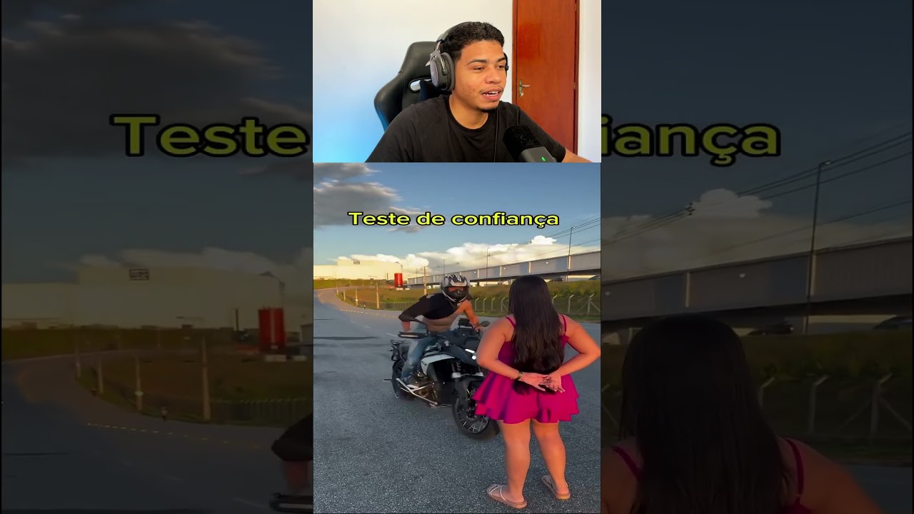 TESTANDO A CONFIANÇA 😱🔥 #moto #motovlog #shorts