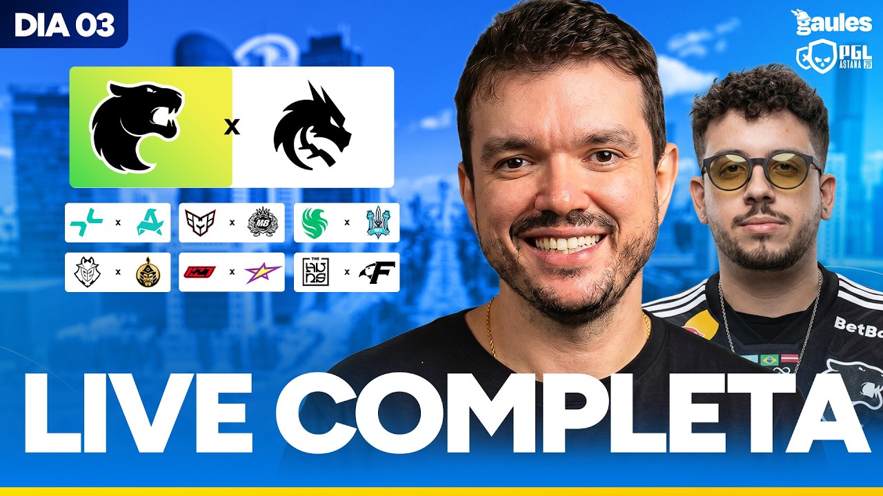 DIA 3 - PGL ASTANA 26 - !socio -  Siga @Gaules nas redes sociais!  @agonbyaocbr