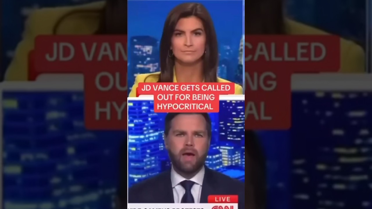 JD Vance Gets PRESSED During Heated CNN Interview 😳 #JDVance #CNN #Shorts