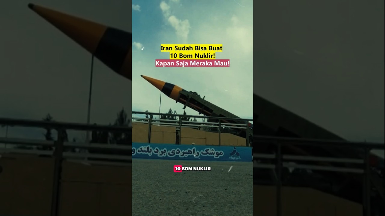 Iran Sudah Bisa Buat 10 B0m Nuklir! 🇮🇷