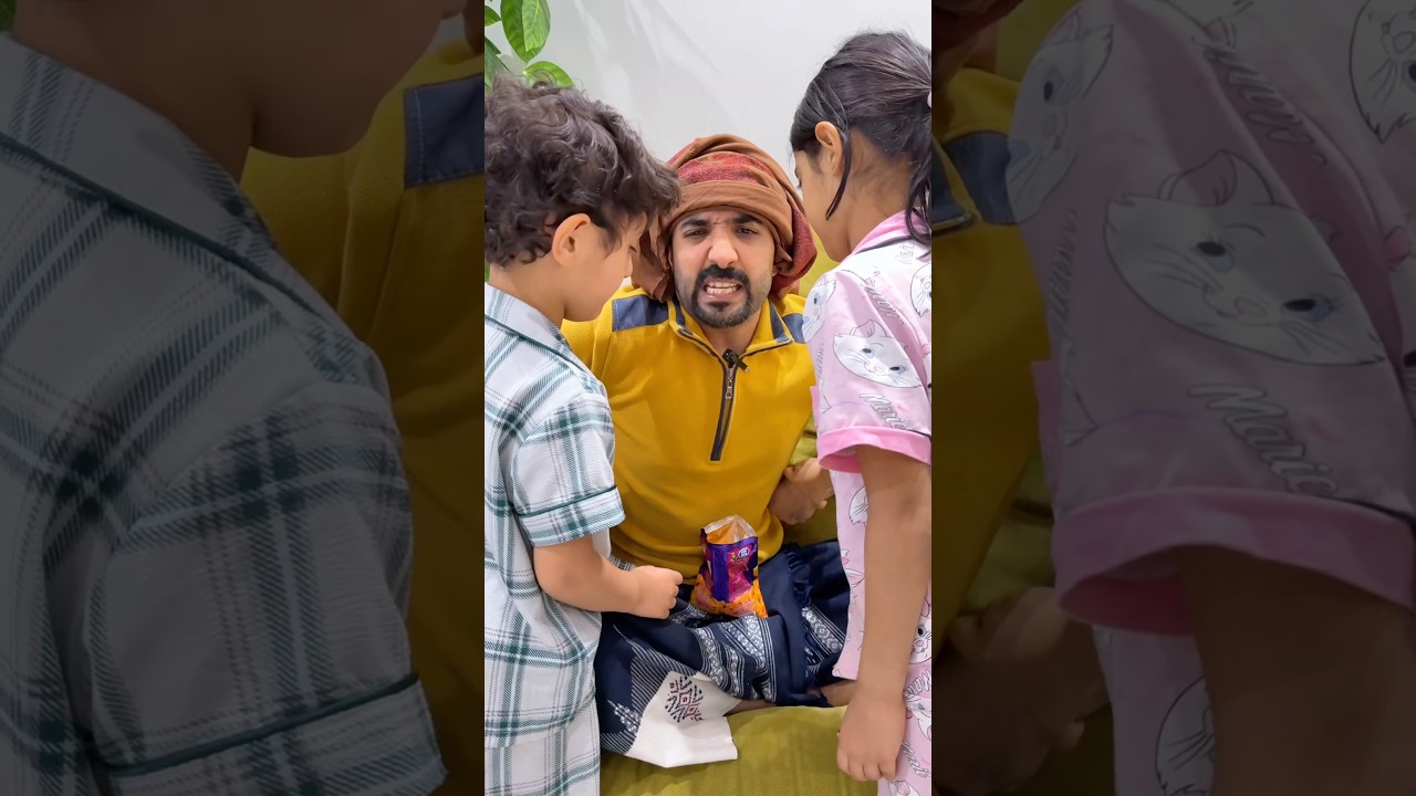 عيالي اذا قلت : بس بذوق حبة .. 😂