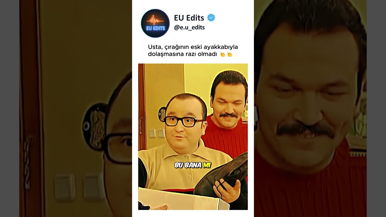 Usta, çırağının eski ayakkabıyla dolaşmasına razı olmadı 👏 #ensonbabalarduyar