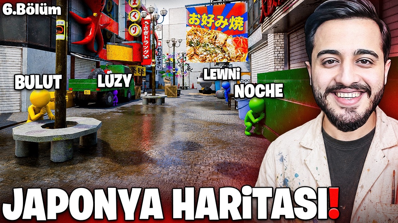 JAPONYA SOKAKLARINDA SAKLAMBAÇ! YENİ EFSANE HARİTA GELDİ! EKİPLE SAKLAMBAÇ 6. BÖLÜM