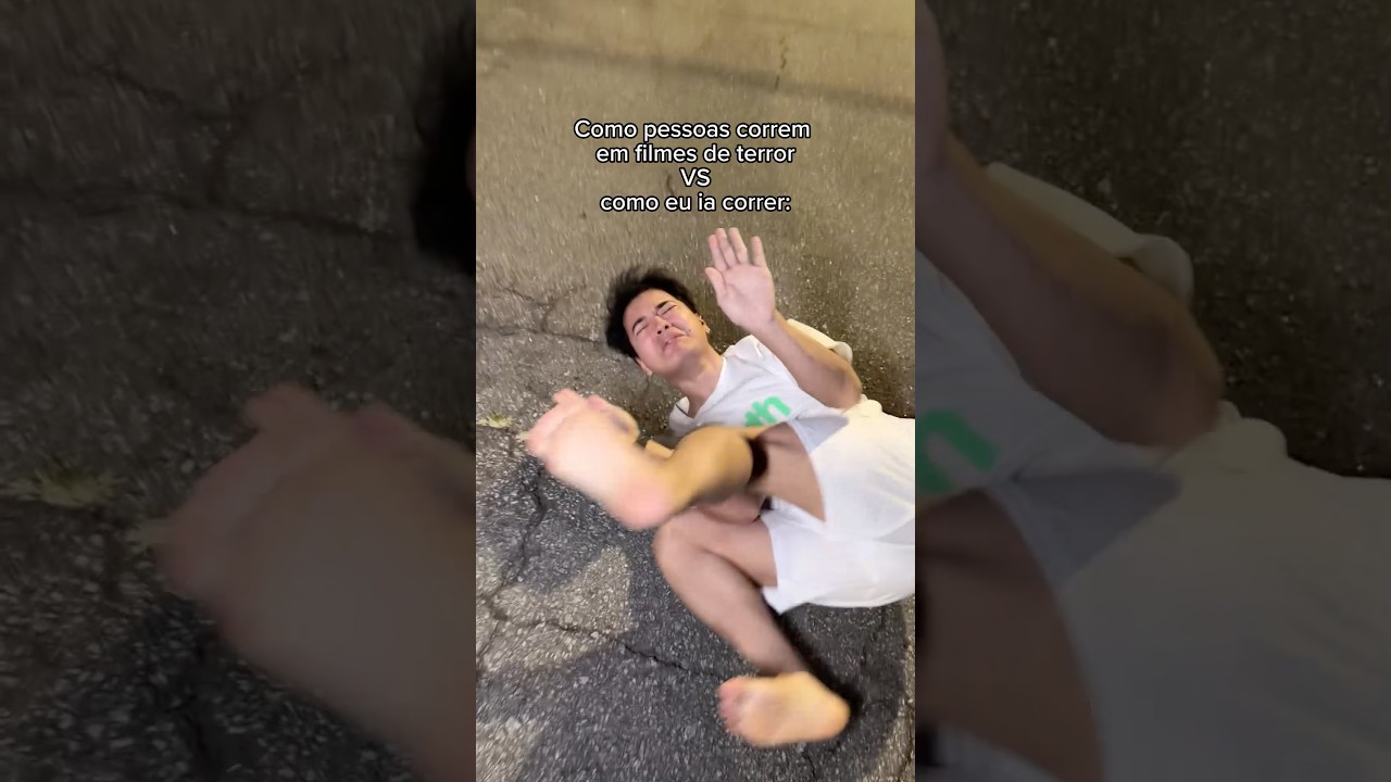 COMO PESSOAS CORREM EM FILMES DE TERROR VS. EU 😹 KKKKK