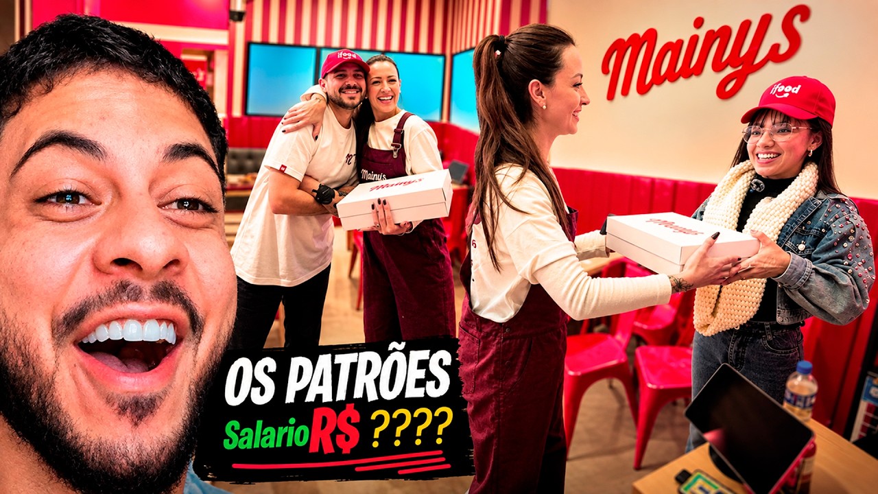 ELA ARRUMOU OUTRO BICO PRA TRABALHAR FORA, FUI PARA AJUDAR!