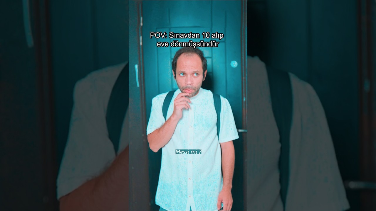 Sınavdan 10 alınca ben