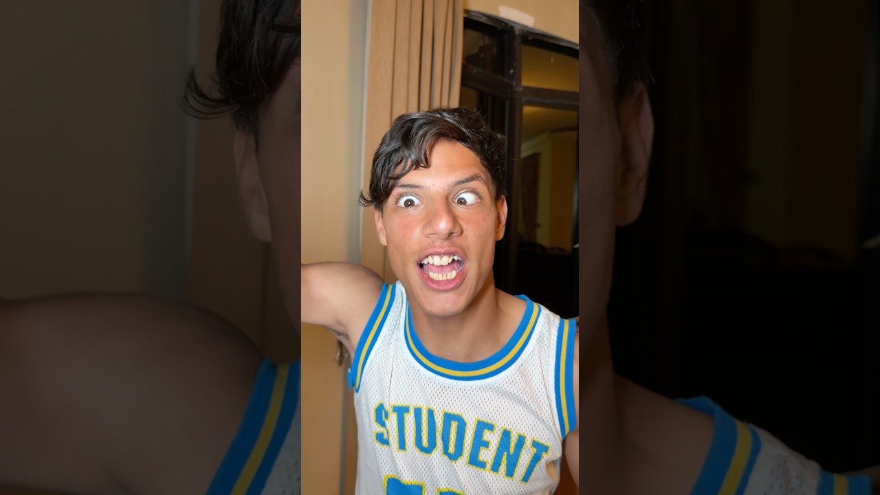 ابن اختي عم يحاول يتهضم:😱
