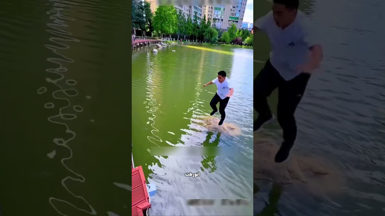 الأب دا نط قفزة مستحيلة! 😳
