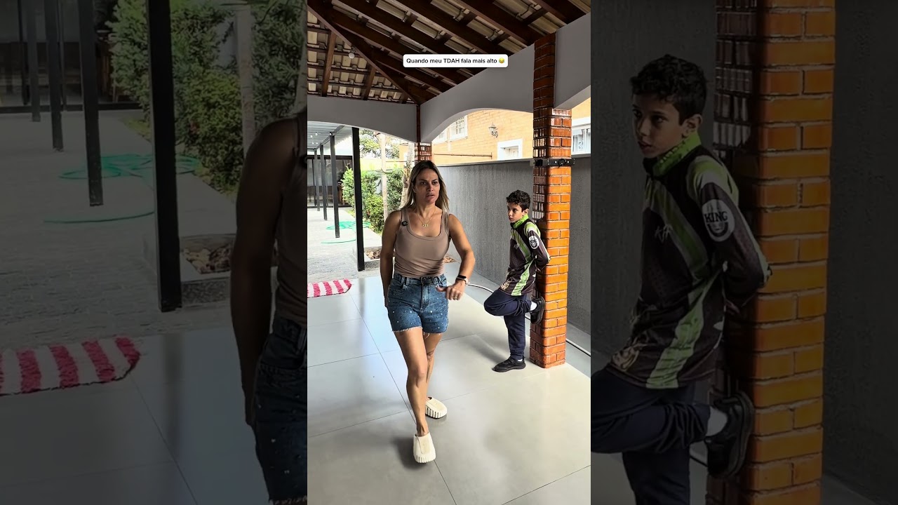 Quando o TDAH fala mais alto 😂 #familiasaheli #comediaemfamilia