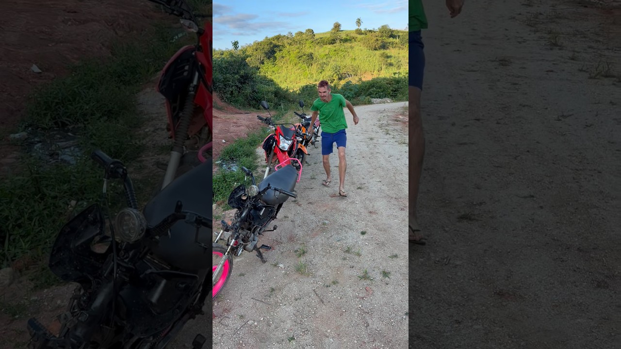 E essa moto😅 #youtubeshorts #viralvideo #funny #shorts #short #viral #fyp