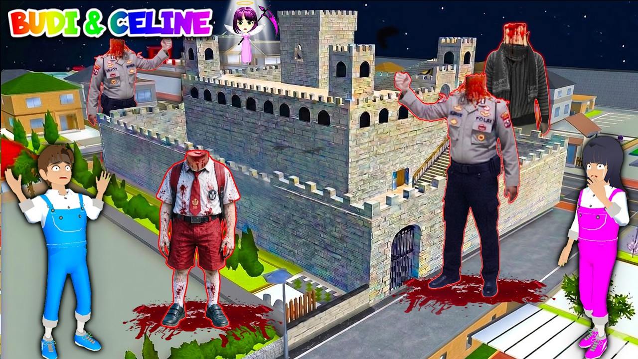 Yuta Mio Buat Benteng Raksasa Paling Aman Dari PASUKAN POLISI TANPA KEPALA Di Kota Sakura😱