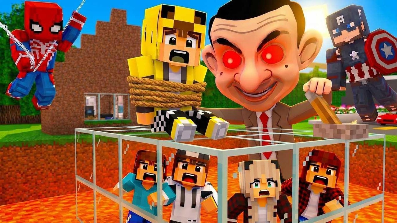 ماين كرافت لكن انقذت جيجي وعبوسي وكعبول وكشفت حقيقة سبايدرمان 😭🔥 #فلم_ماين_كرافت