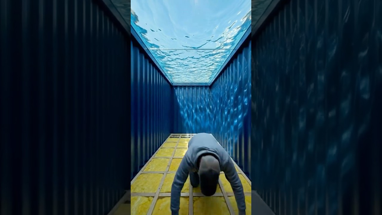 I Built a Secret Room Under My Swimming Pool