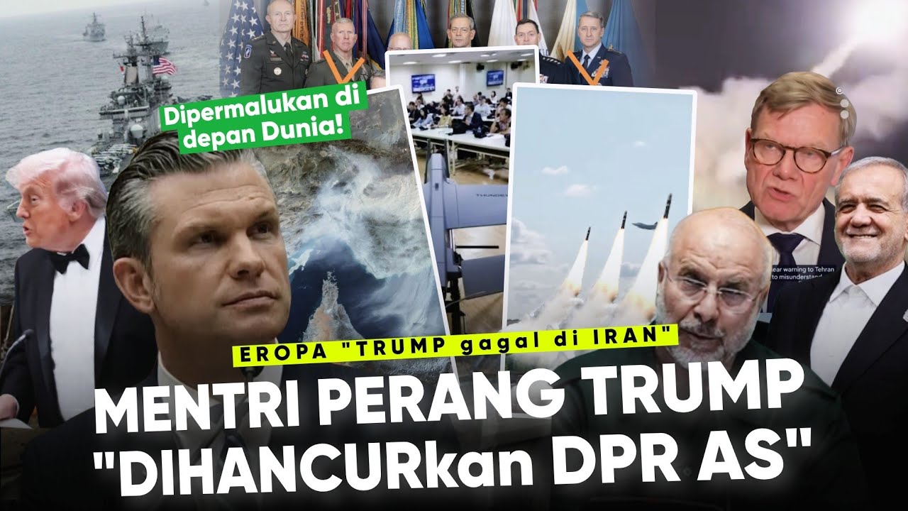 Jerman minta AS Akui Kekalahan! ”Menteri Perang AS Dihancurkan DPR AS" Kejiwaan TRUMP Dipertanyakan!