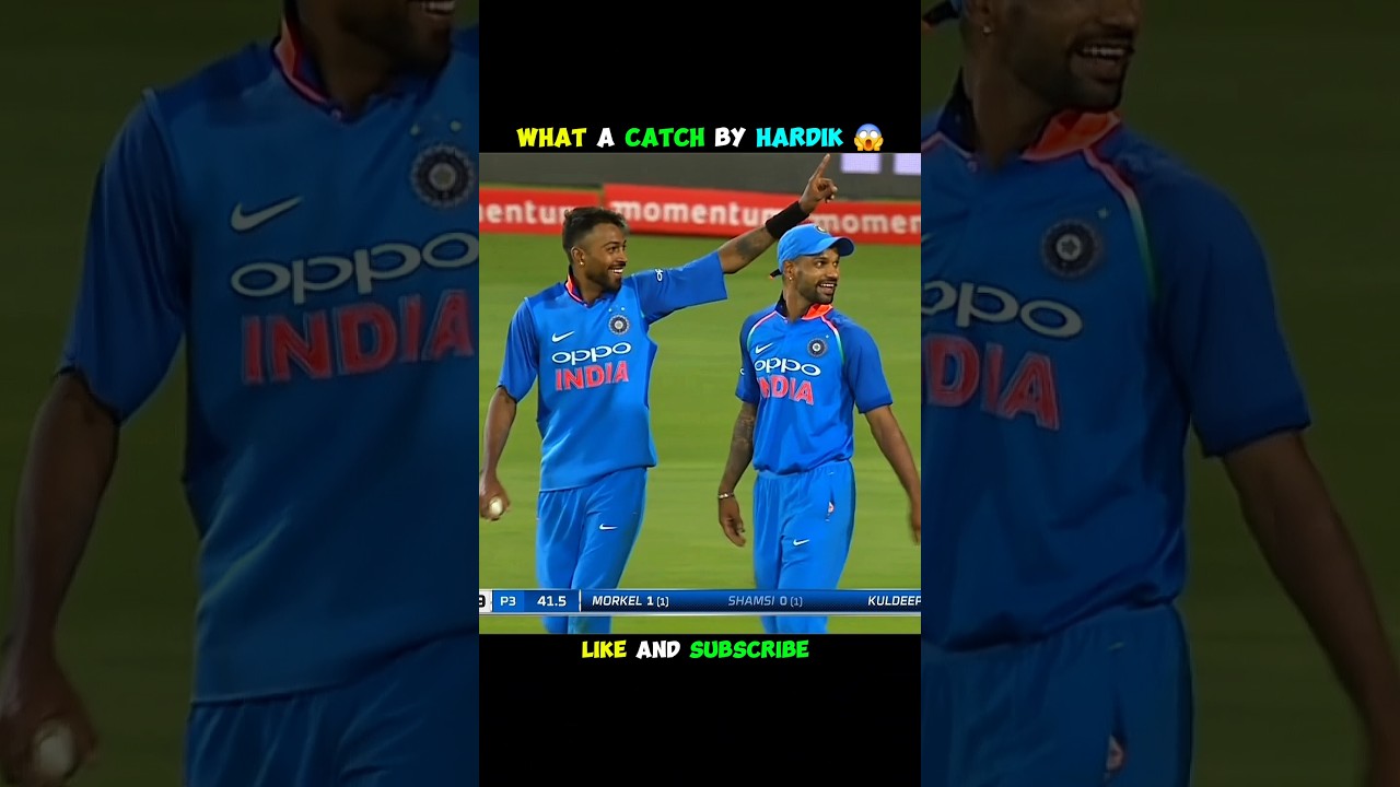 Amazing catch by pandya 😎 !!