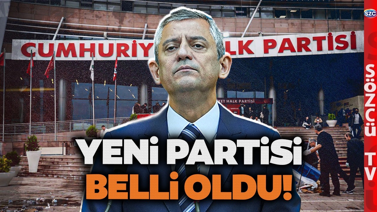 Yeni Partinin İsmi Belli Oldu! Özgür Özel Harekete Geçti! Ankara Bu İddiayla Çalkalanıyor