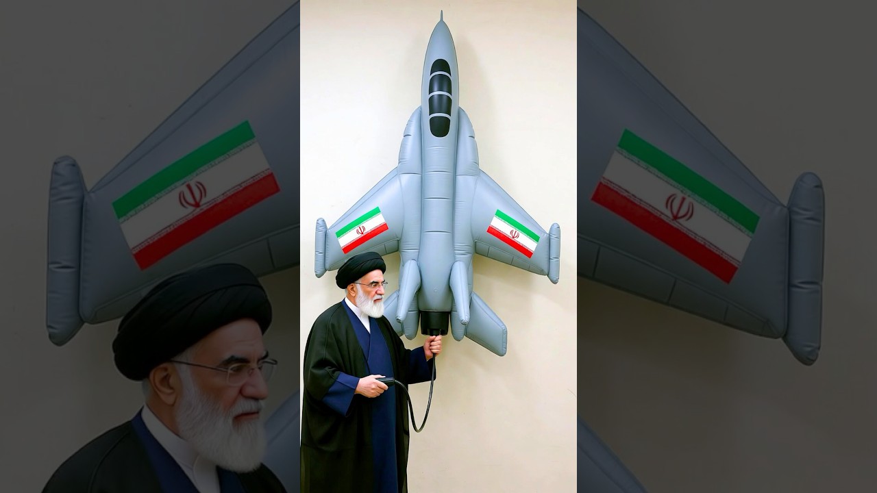 Ali Khamenei’s BALLOON AIR FORCE FOOLS TRUMP 😱 🎈✈️