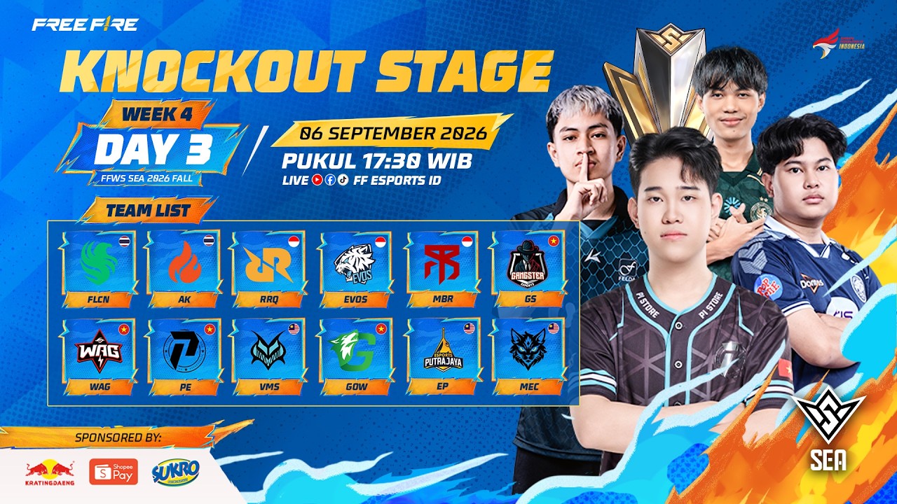 [ID] FFWS SEA 2026 FALL | Knockout Stage - Week 4 Day 3