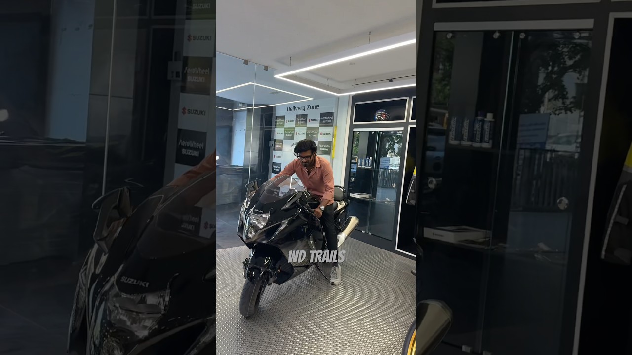 Hayabusa inime chennai la vangalama 😍 | Aerowheel Suzuki Bikezone 🔥
