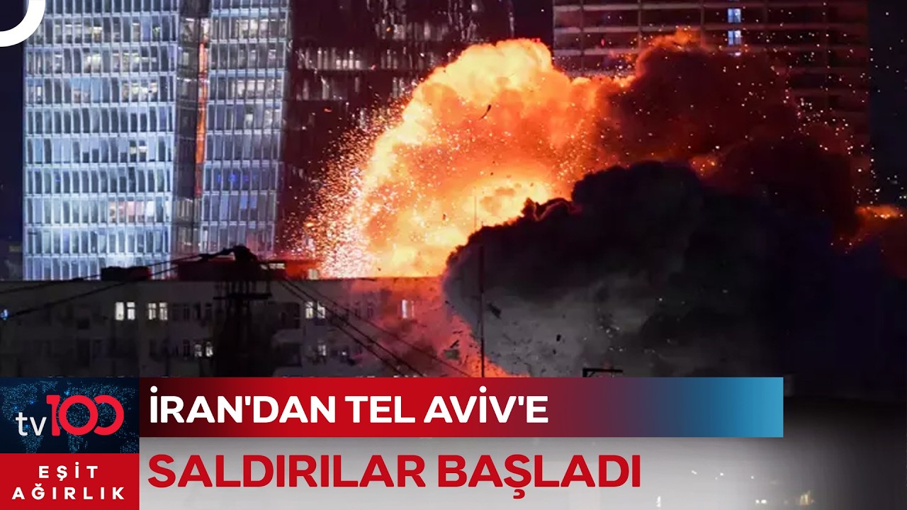 Son Dakika! İran Tüm Gücüyle Tel Aviv'e Saldırıyor! | Eşit Ağırlık