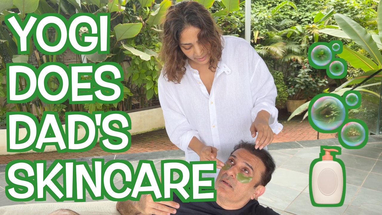 LAST DAY IN GOA! + YOGI DOES DAD'S SKINCARE ❤️ - S3E110