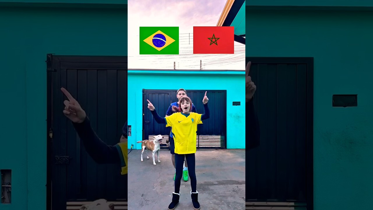 BRASIL Vs MARROCOS #shorts #summerofgoals