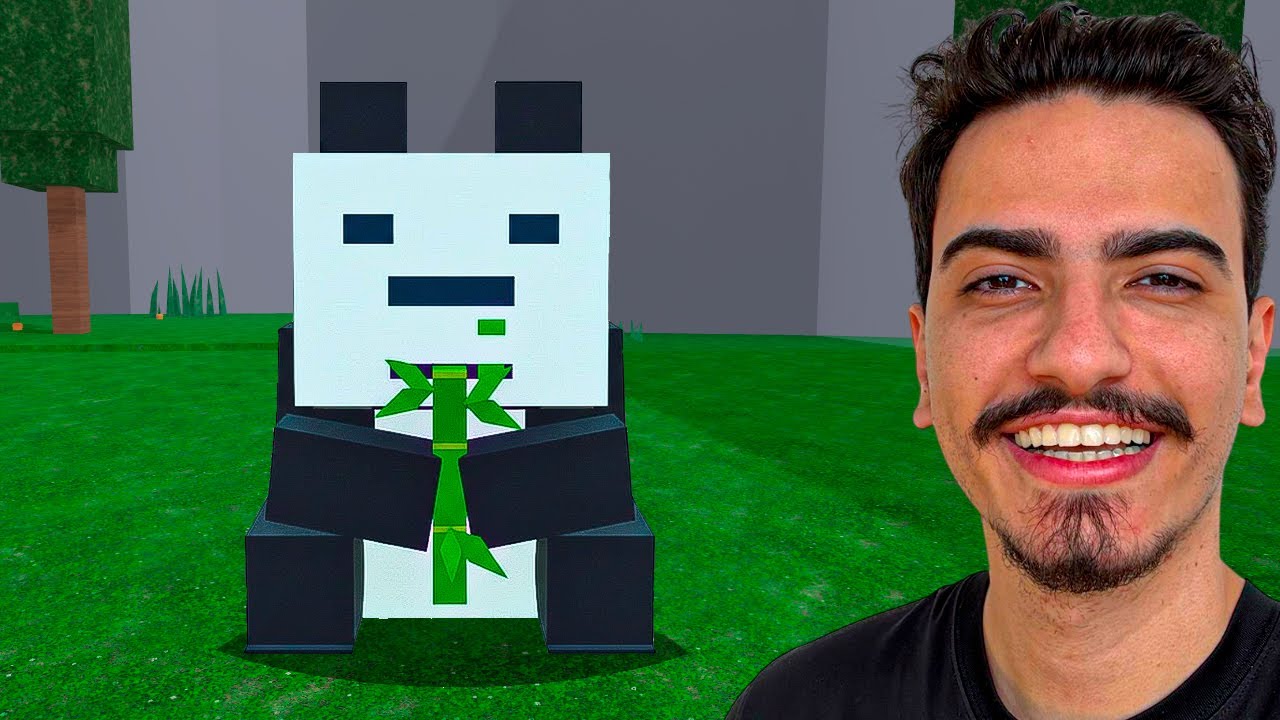 DOMESTIQUEI UM PANDA NO 99 NOITES NA FLORESTA 🐼🥰