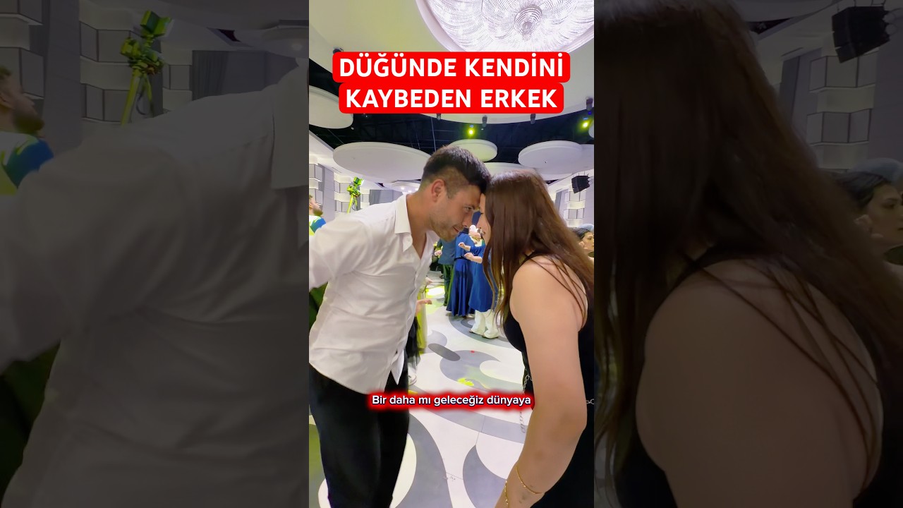 DÜĞÜNDE KENDİNİ KAYBEDEN ERKEK 🤣.            #düğün #oyunhavası #komik #parodi