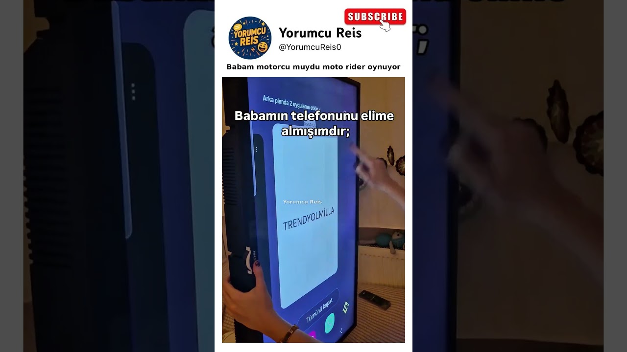 Babam motorcu muydu moto rider oynuyor