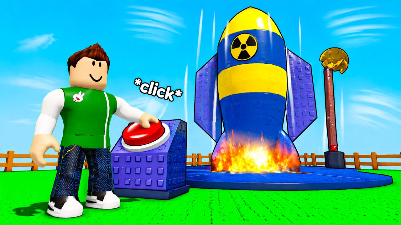 دمرت المدينة بى النووي لعبة roblox !! 😱😲