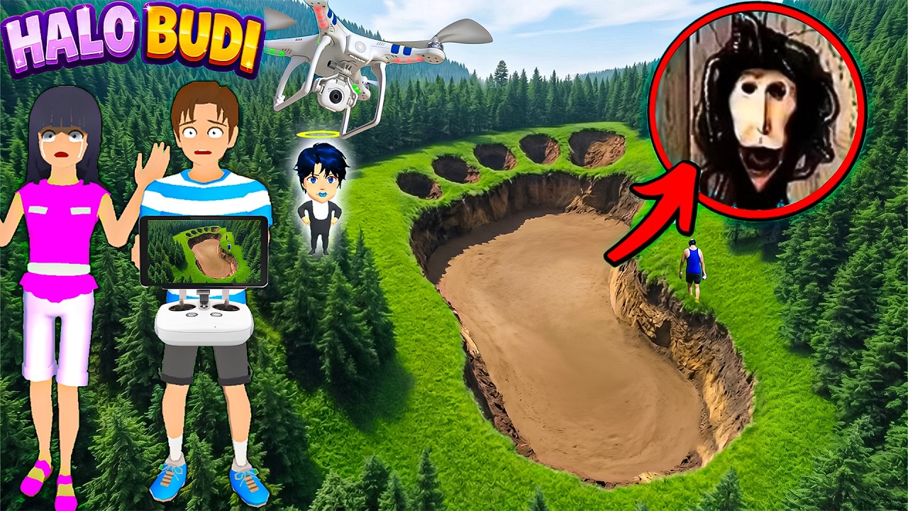 Yuta Mio Panik! Drone Menangkap DOCTOR NOWHERE RAKSASA Mengerikan Di Kota Sakura 😱