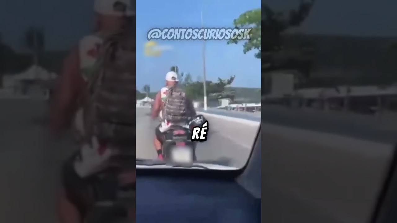 😱Motoboy ficou bravo e amassou carro