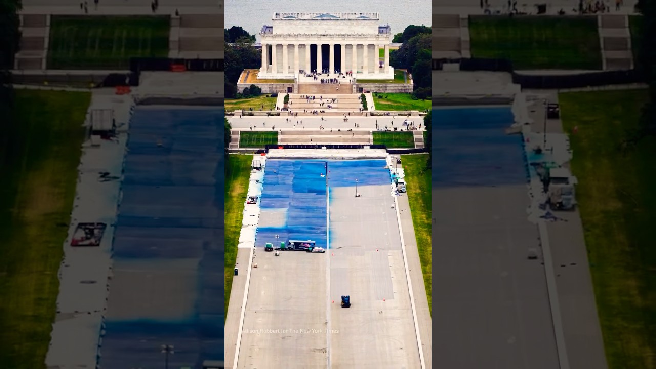 Why Trump’s Reflecting Pool Repairs Are in Trouble - Published by The New York Times