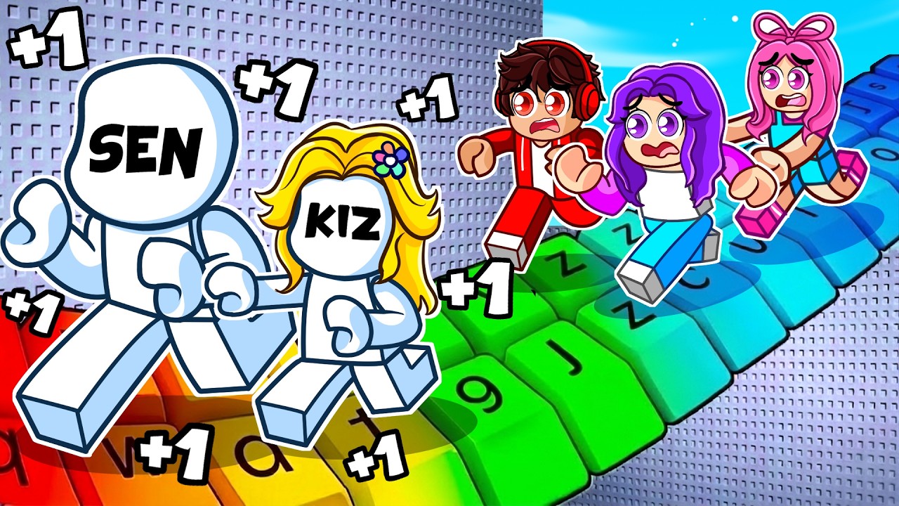 SEN Kız Kardeşine +1 Keyboard Escape Öğrettin! - Roblox