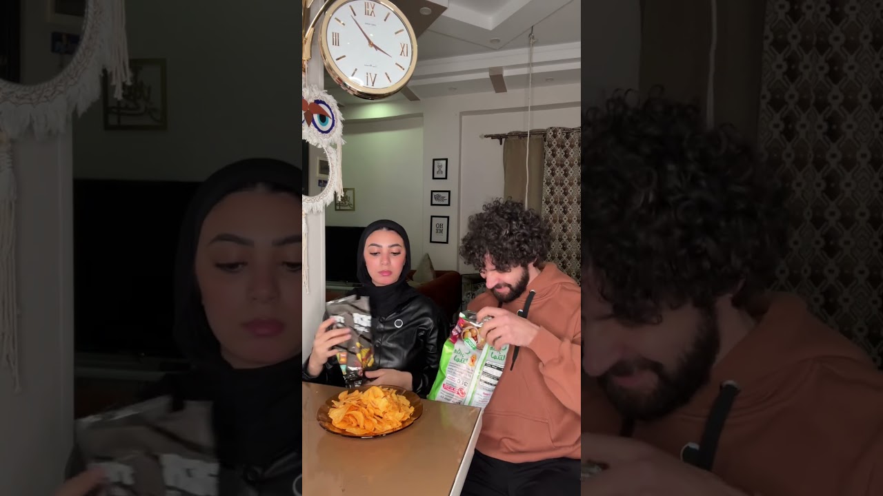 مراتي عايز الشبس الكبير 😂