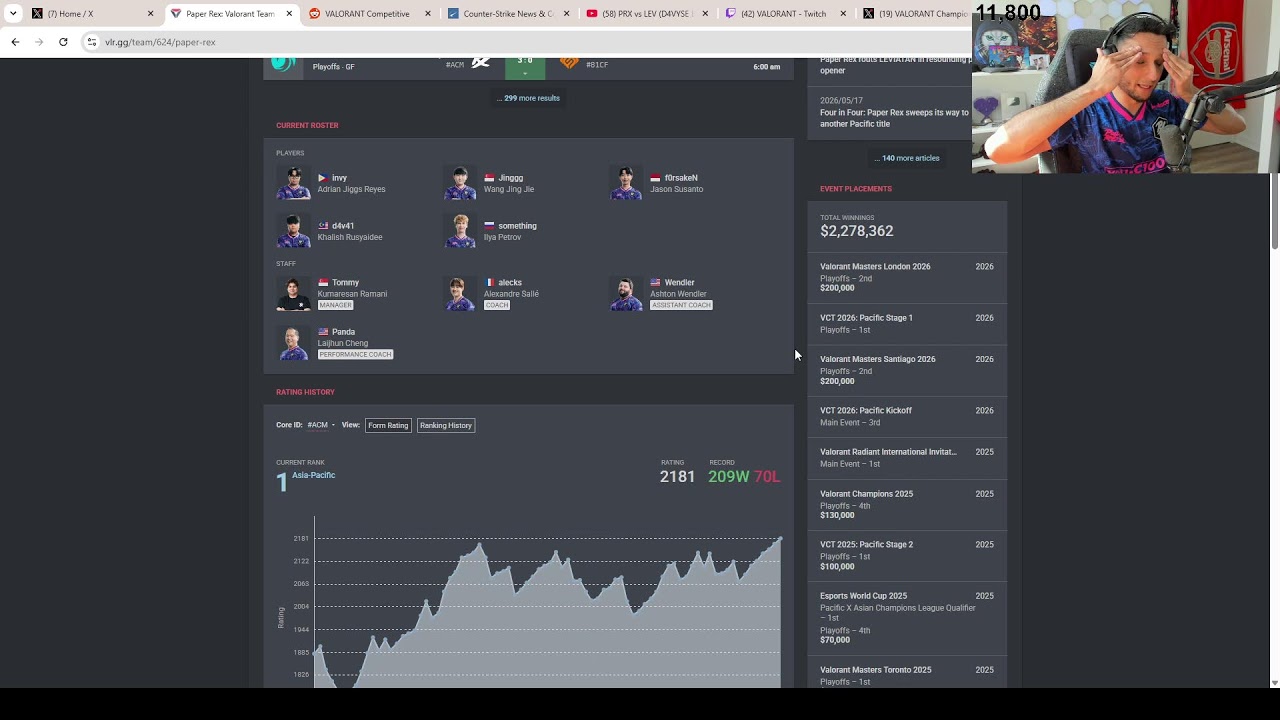 EG SUDOWOODO | PRX vs LEV - VCT Masters London Playoffs Grand Final (BO5)