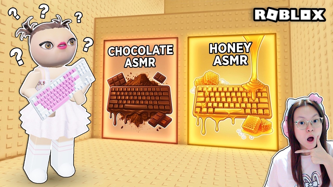 Pilih Keyboard ASMR Di Dalam Tower ?!! [Roblox Indonesia]