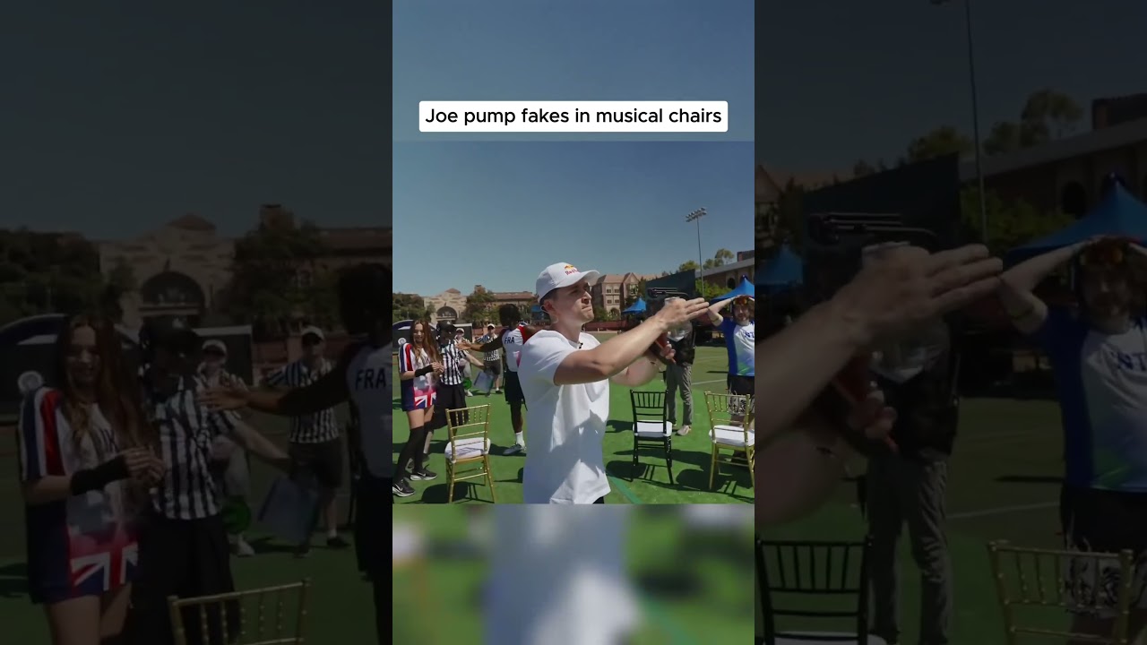 Joe pump fakes in musical chairs | Joe Bartolozzi