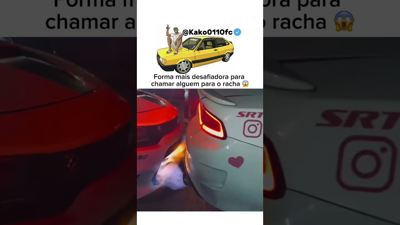 Iria para o racha ? 🤔