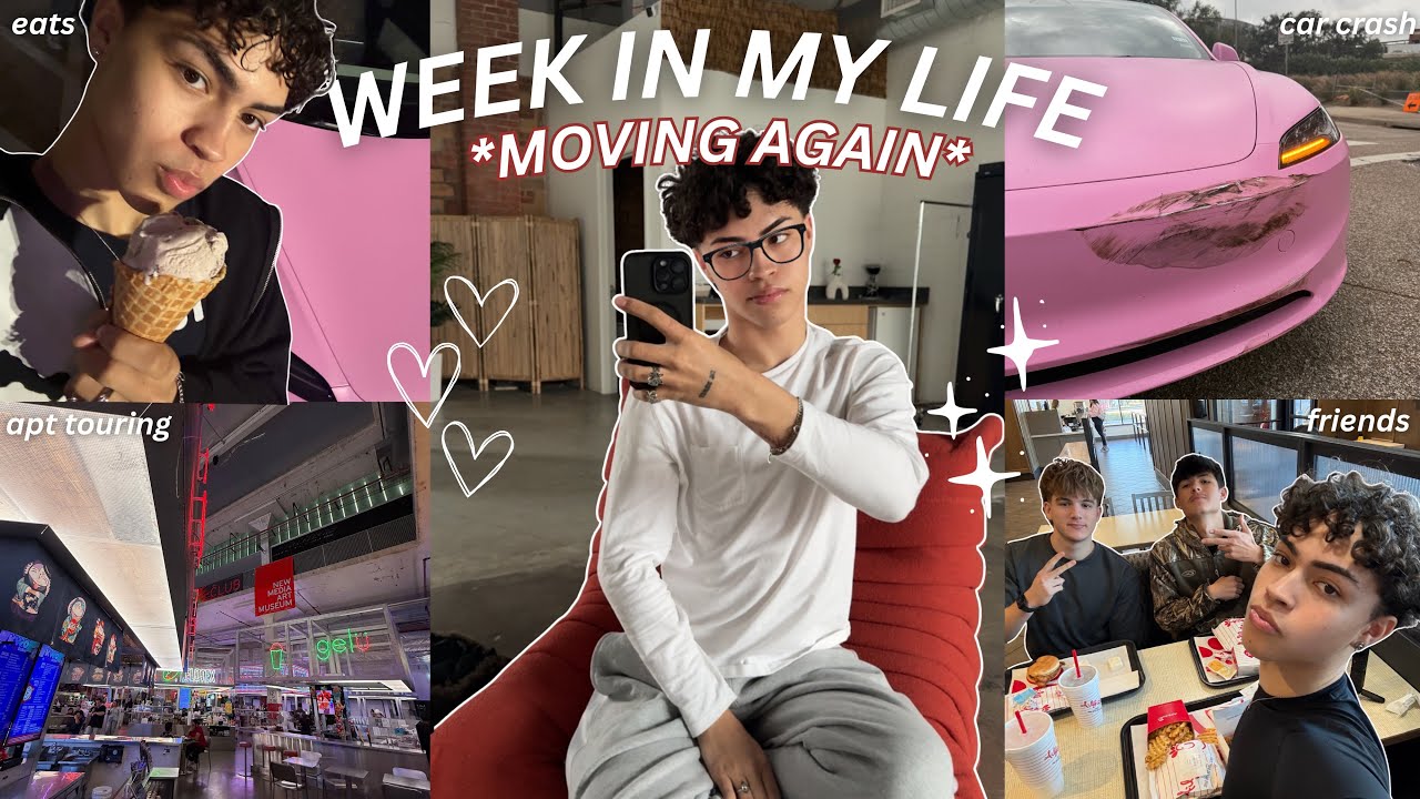 I'M MOVING AGAIN... *a crazy week in my life* - Published by Chris Cotter