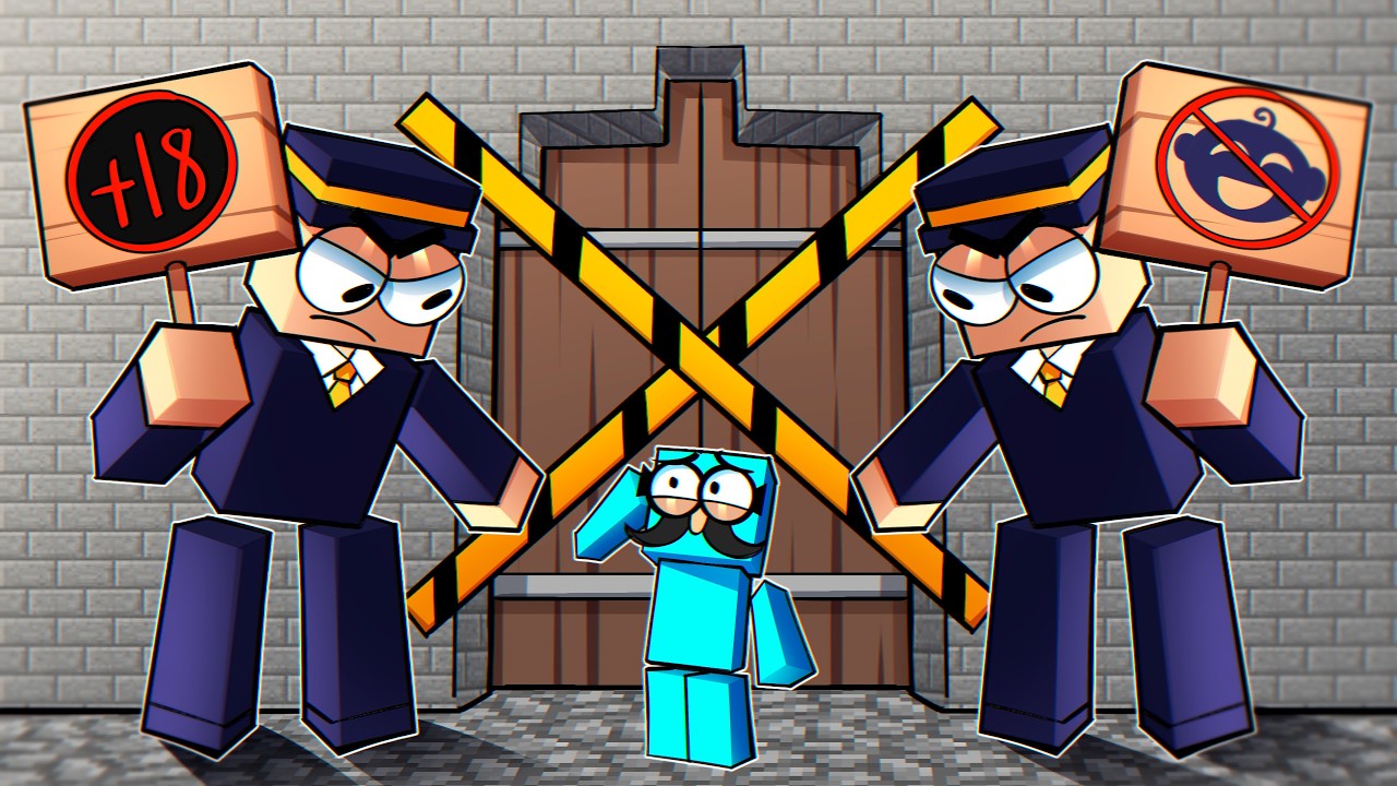 Sobrevivi na Civilização dos Adultos no Minecraft!